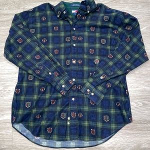 VINTAGE Tommy Hilfiger button down shirt